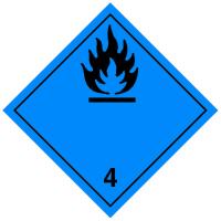 Класс 4. Подкласс 4.3. Вещества, выделяющие легковоспламеняющиеся газы при соприкосновении с водой Класс 4. Подкласс 4.3. Вещества, выделяющие легковоспламеняющиеся газы при соприкосновении с водой