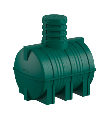 Подземная емкость D 2000 литров зеленая Подземная емкость D 2000 литров зеленая